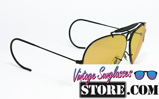 Ray Ban Shooter Ambermatic Black Bausch & Lomb 