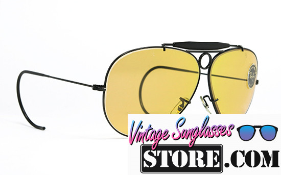 Ray Ban Shooter Ambermatic Black Bausch & Lomb 