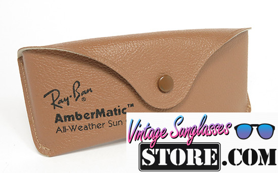 Ray Ban Shooter Ambermatic Black Bausch & Lomb 