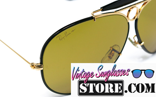 Ray Ban Shooter Chromax Black-Gold Bausch & Lomb 