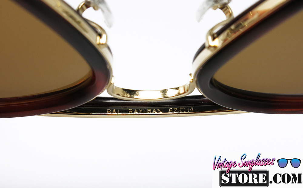 Ray Ban TRADITIONALS STYLE G 62mm B&L