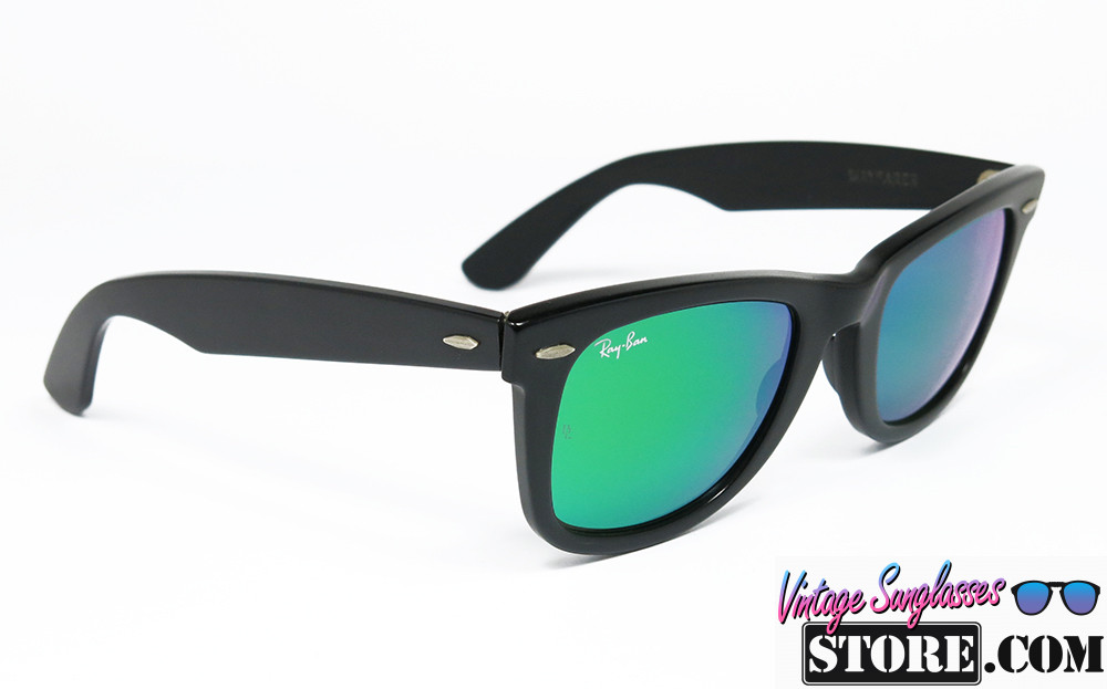 Ray Ban WAYFARER B&L Green Mirror