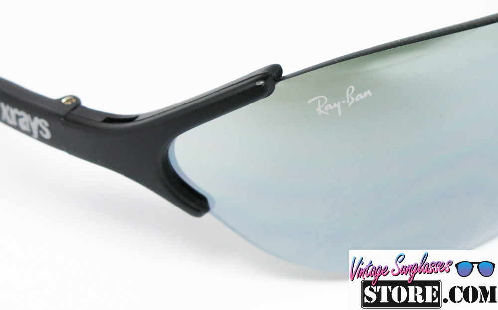 Ray Ban XRAYS X3 W2220 B L Black mirror Sport Mask