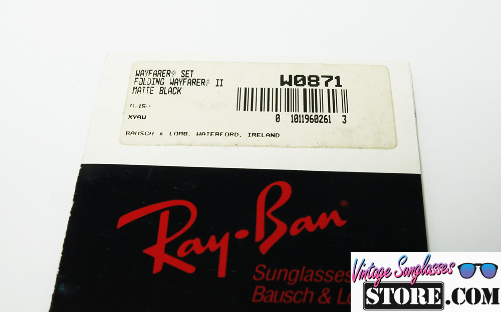 Ray Ban WAYFARER II FOLDING Bausch & Lomb