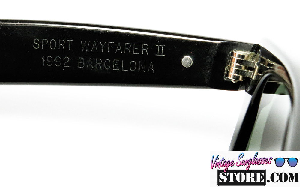 Ray Ban WAYFARER II B&L Barcelona '92