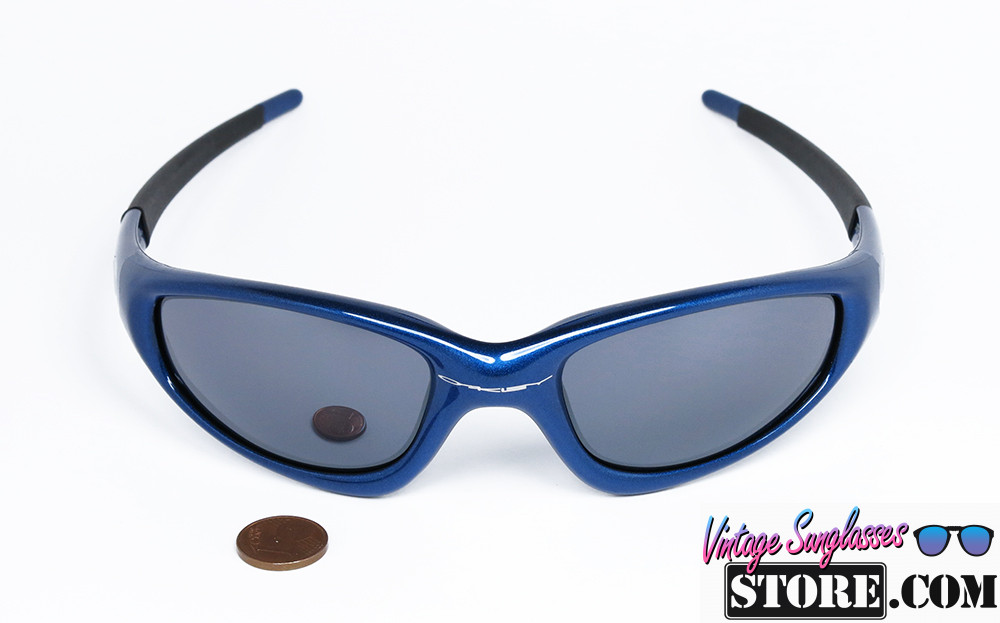 OAKLEY Straight Jacket METALLIC BLUE
