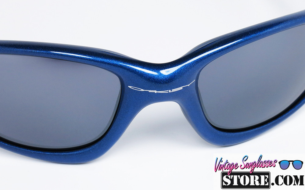OAKLEY Straight Jacket METALLIC BLUE