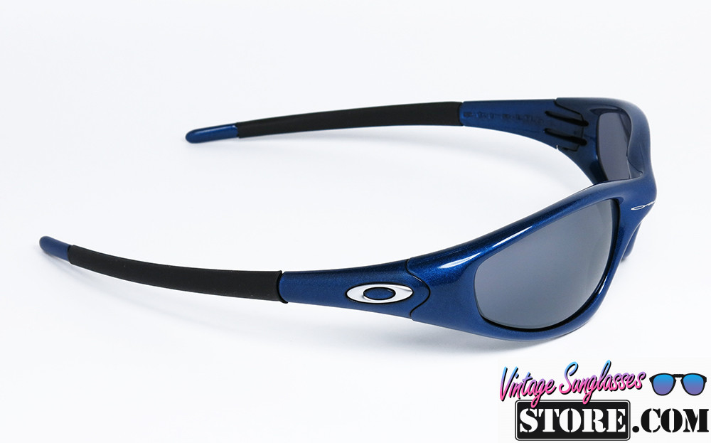 OAKLEY Straight Jacket METALLIC BLUE
