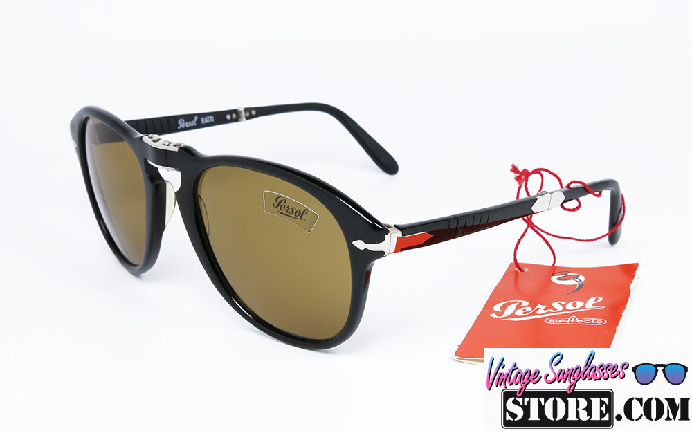 Persol RATTI 714/T col. 05 FOLDING Steve McQueen FULL SET