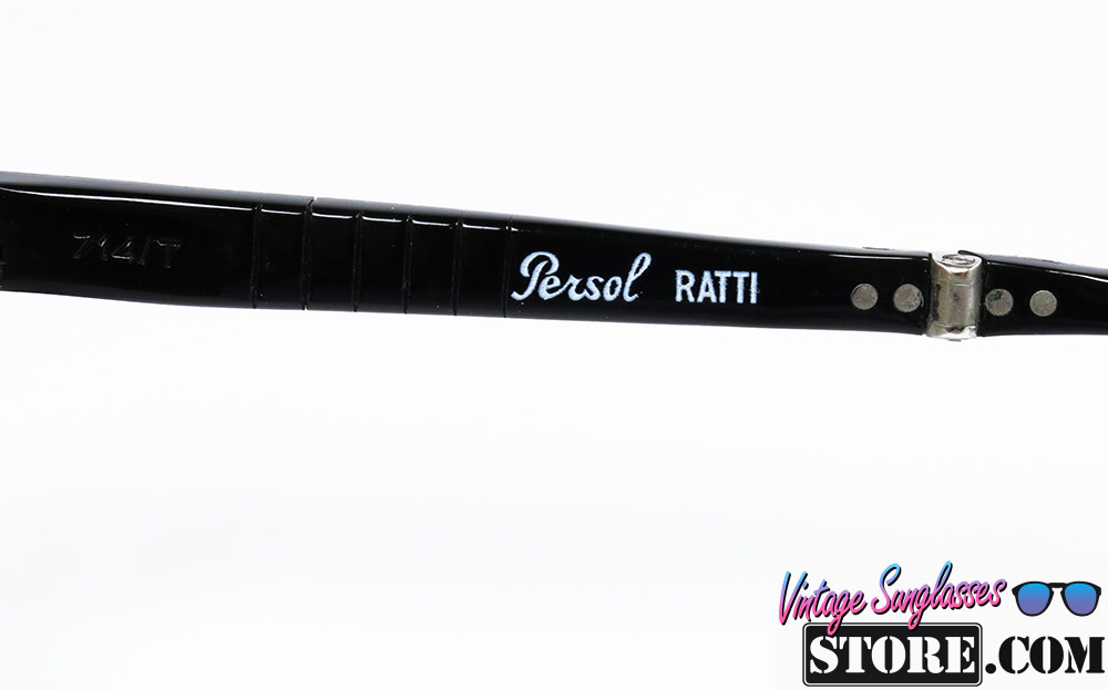 Persol RATTI 714/T col. 05 FOLDING Steve McQueen FULL SET