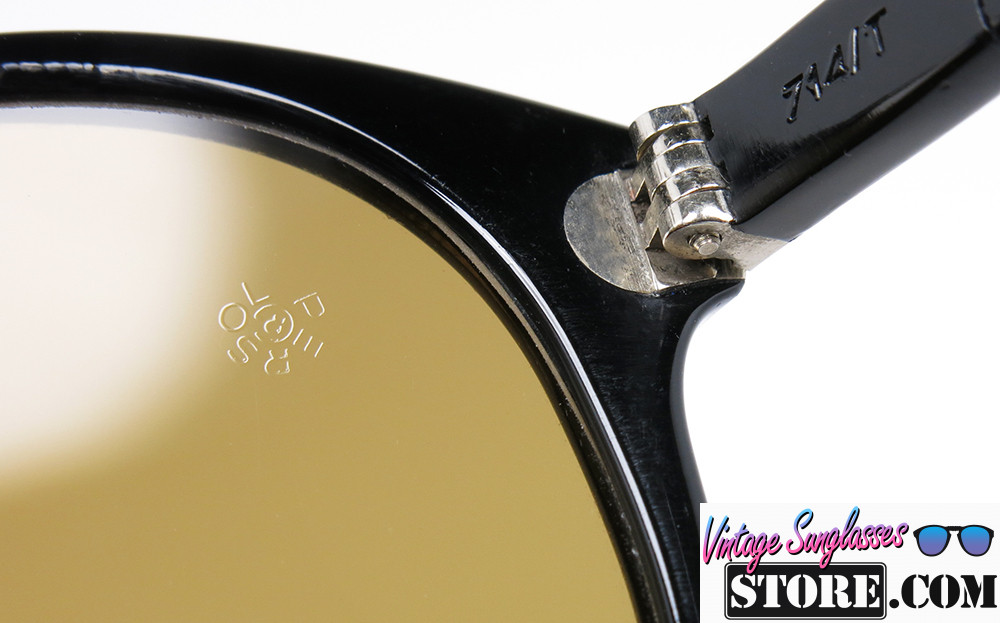 Persol RATTI 714/T col. 05 FOLDING Steve McQueen FULL SET