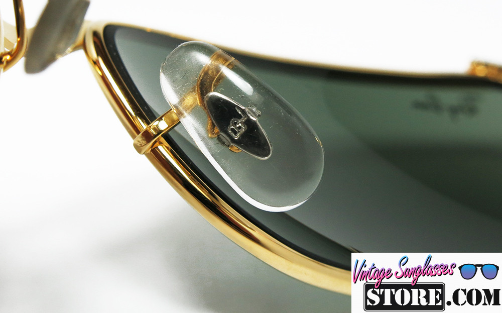 Ray Ban OLYMPIAN W1982 Chrome Gold-Mock Tortoise G-15 B&L vintage