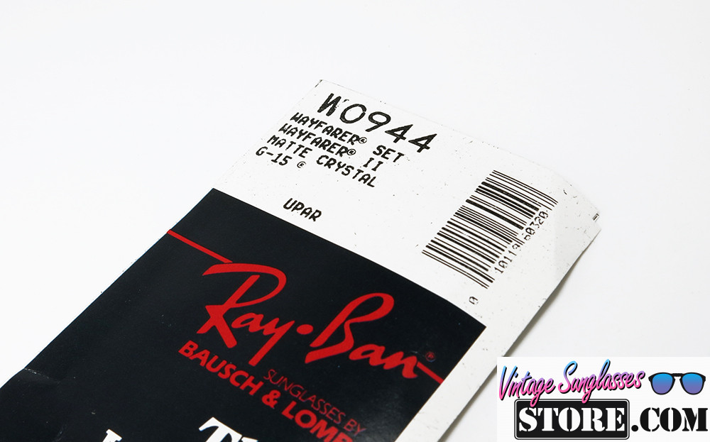 Ray Ban WAYFARER II B&L Crystal