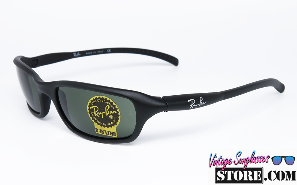 Ray Ban RB 4027 CUTTERS 601-S Matte Black G-15 Soft-square/Wrap