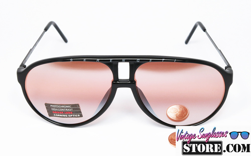 SERENGETI DRIVERS 5252k Matt Black Pink DGM Photochromic Aviator SPORT RACE sunglasses