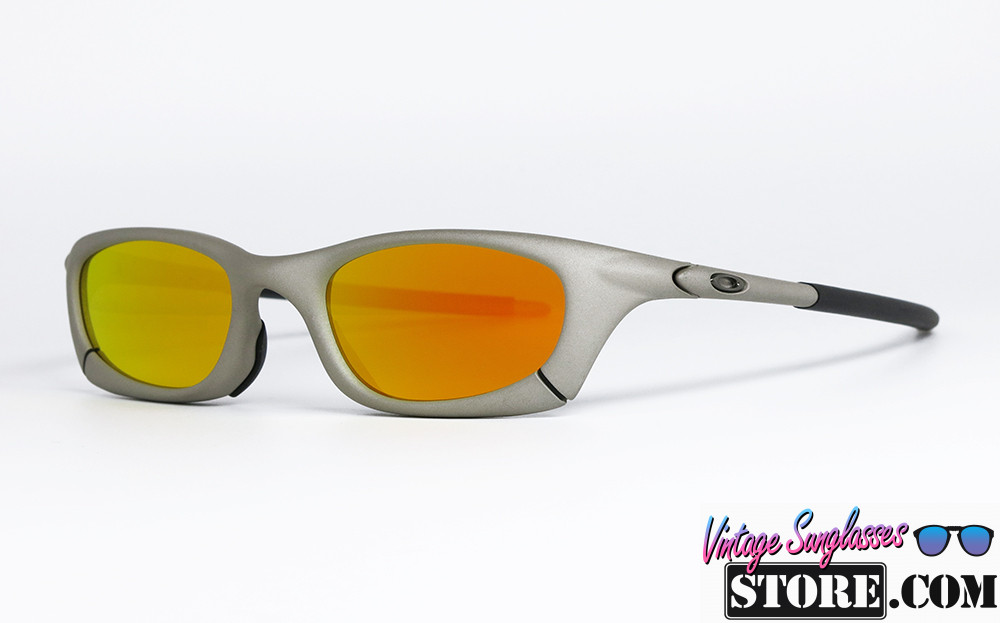 OAKLEY Mag Four Plasma MAGNESIUM Satin Gray-Silver Soft-square