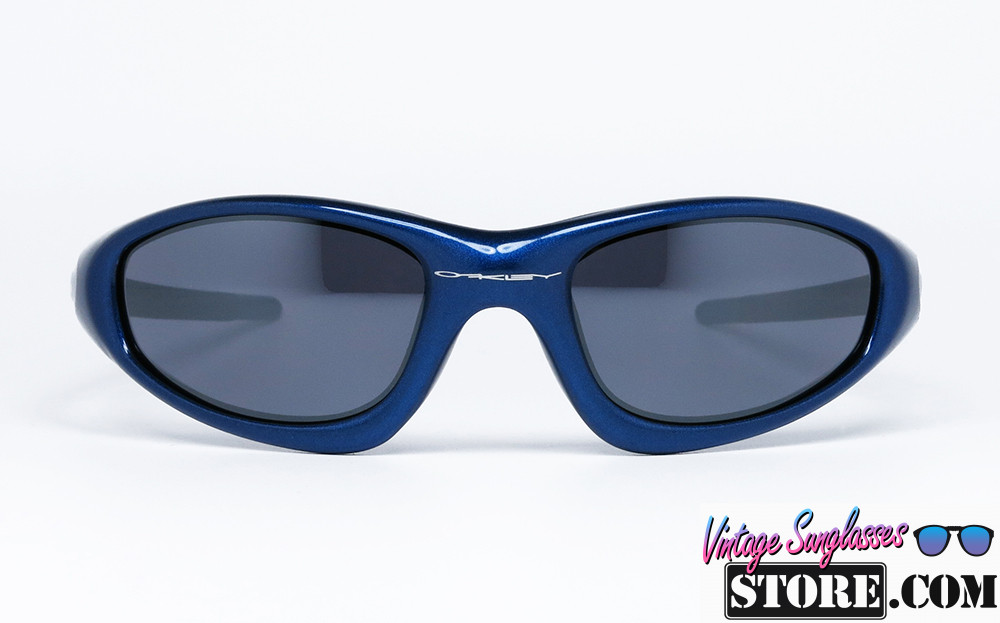 OAKLEY Straight Jacket METALLIC BLUE
