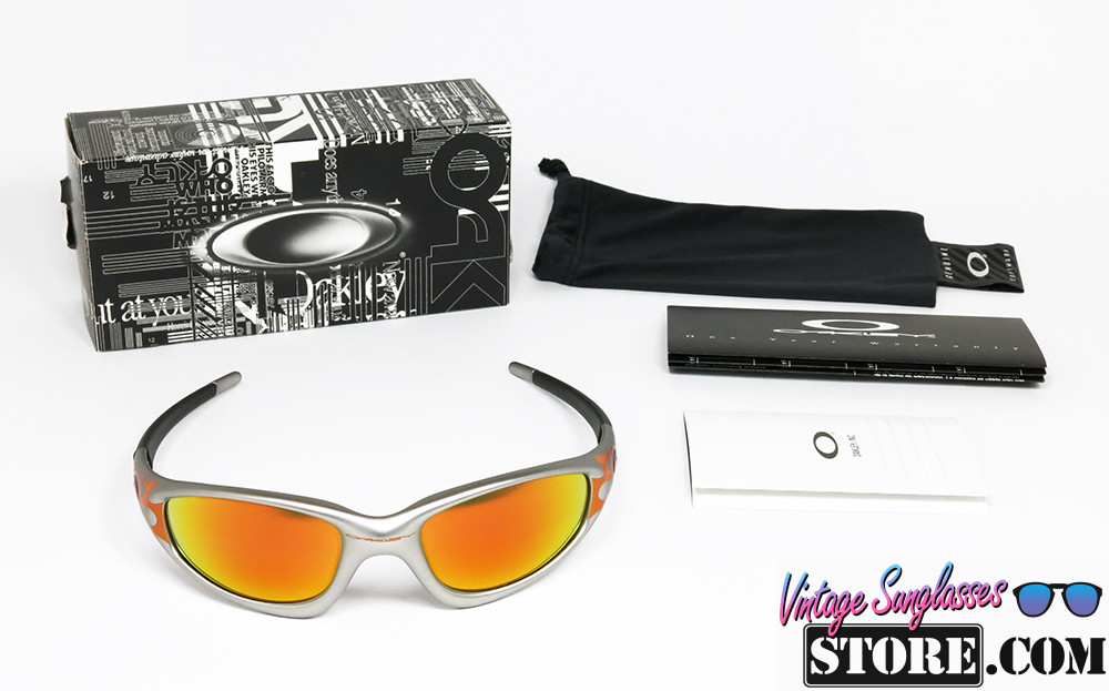 OAKLEY Straight Jacket FIRE IRIDIUM