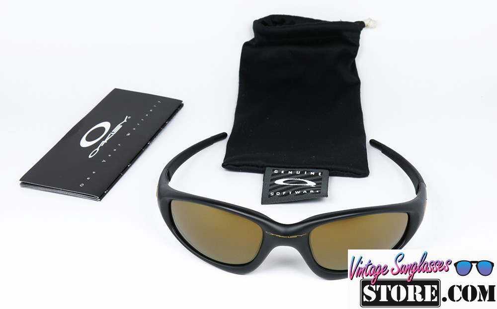 OAKLEY Straight Jacket GOLD IRIDIUM
