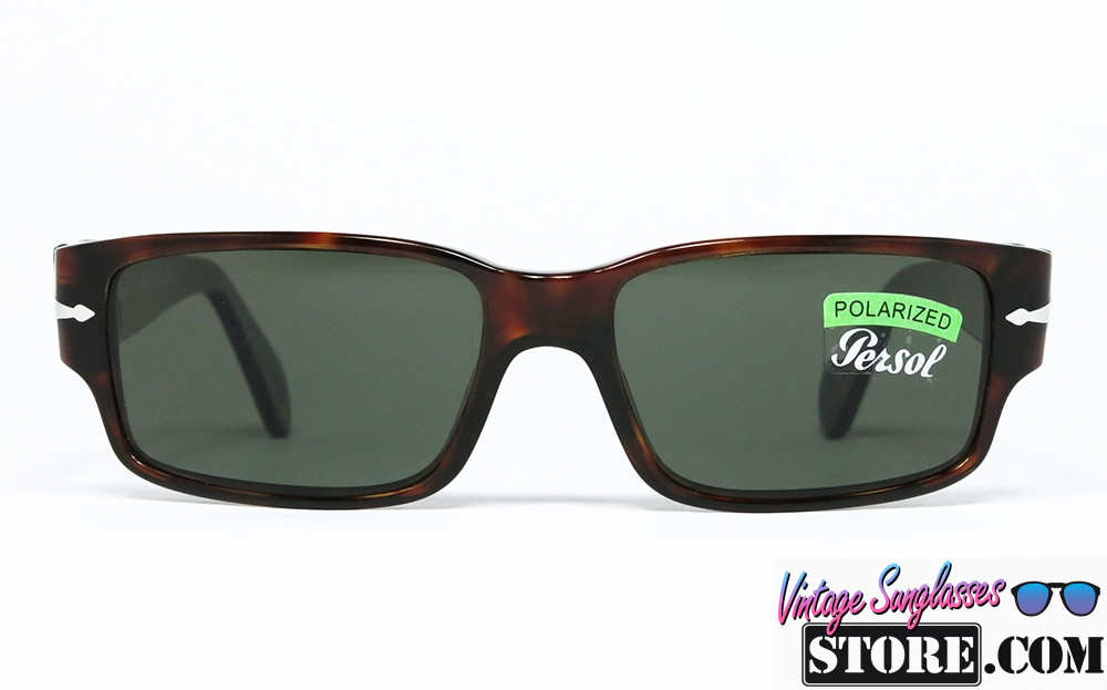 Persol 2832 S 24 58 POLARIZED Spotted Tortoise Silver sunglasses