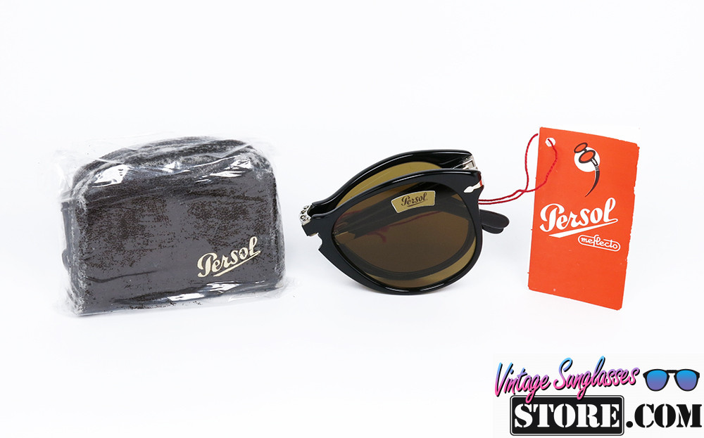 Persol RATTI 714/T col. 05 FOLDING Steve McQueen FULL SET