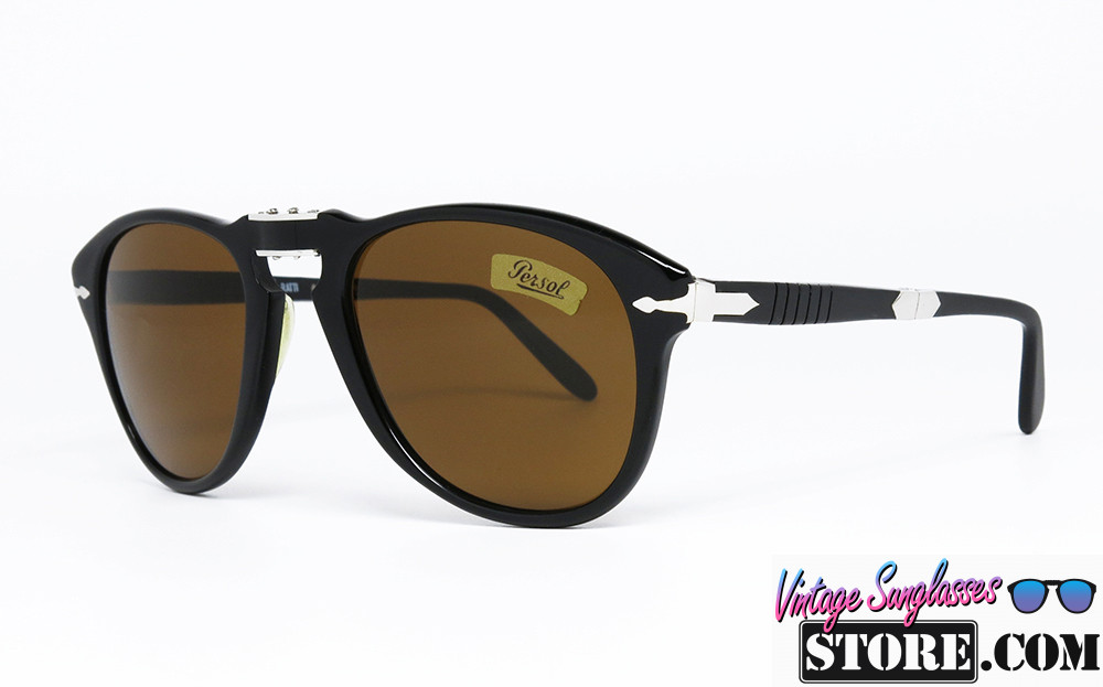 Persol RATTI 714/T col. 05 FOLDING Steve McQueen FULL SET