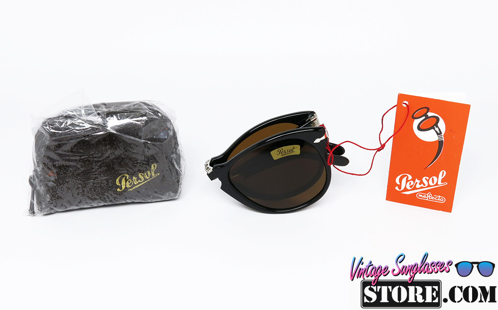 Persol RATTI 714/T col. 05 FOLDING Steve McQueen FULL SET