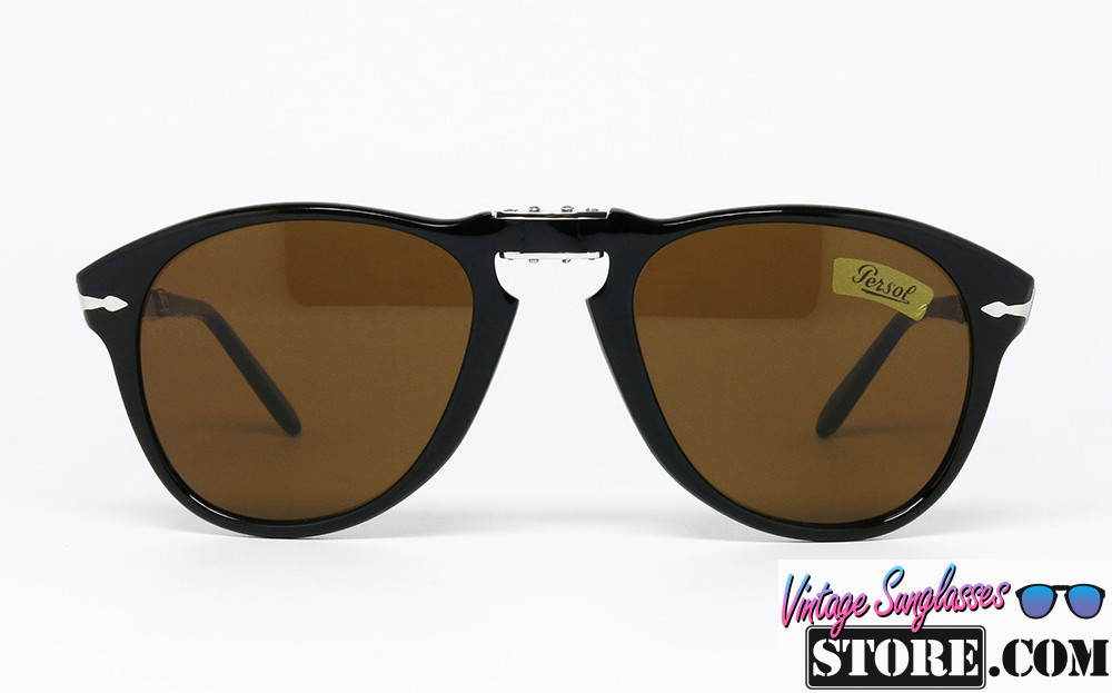 Persol RATTI 714/T col. 05 FOLDING Steve McQueen FULL SET