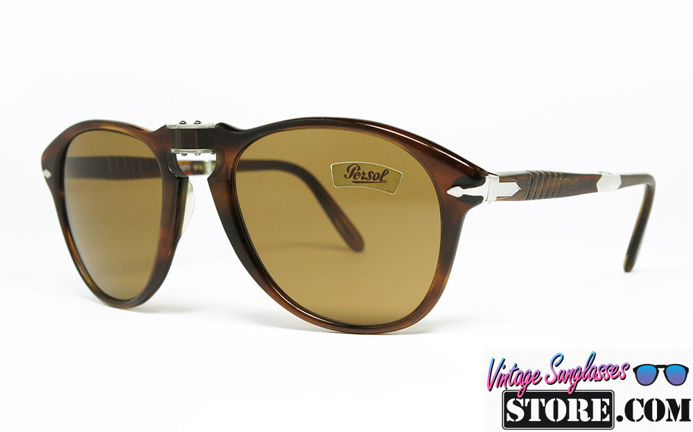 Persol RATTI 714/T col. 44 Folding Steve McQueen FULL SET