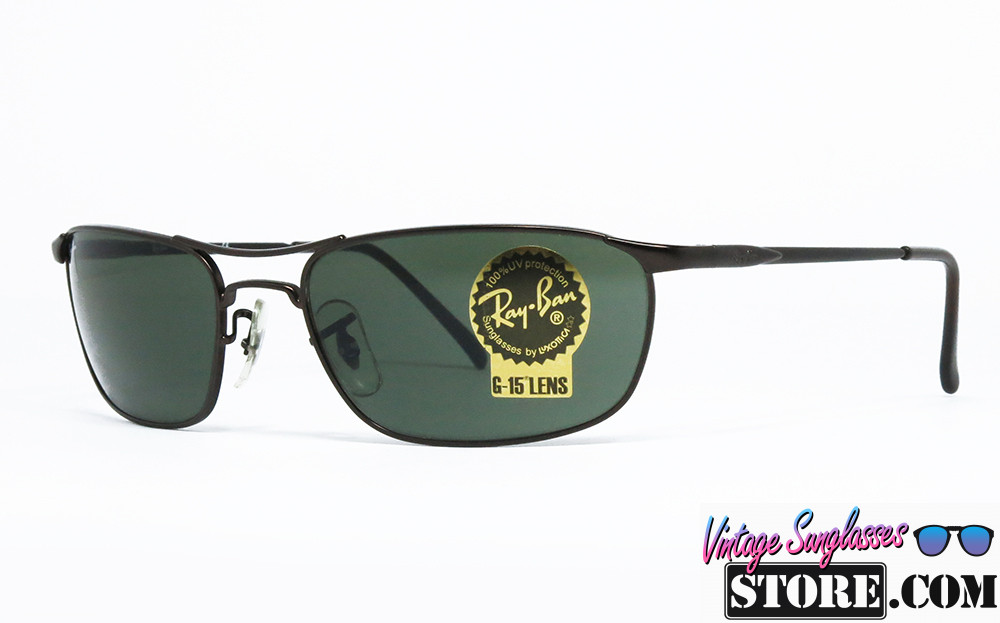 Ray Ban RB 3132 012 Matt Bronze square sunglasses