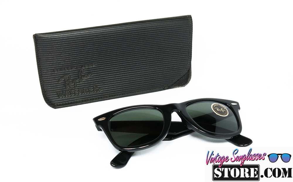 Ray Ban WAYFARER I L2008 YRAW B&L Black G-15 sunglasses