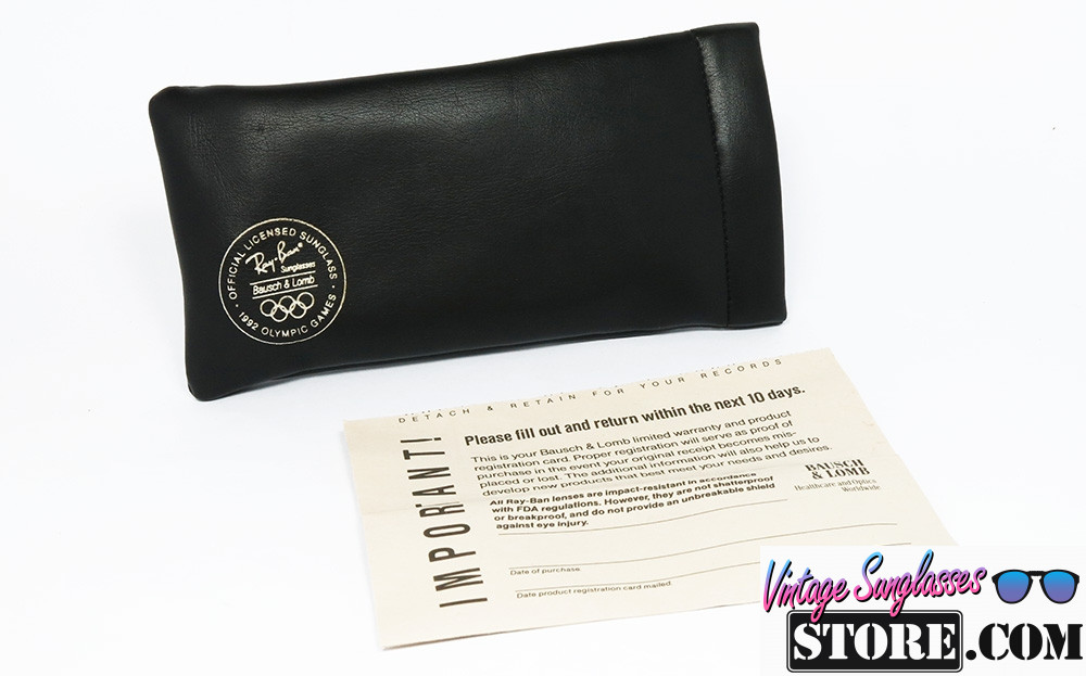 Ray Ban WAYFARER NOMAD W0946 Bausch & Lomb FULL SET