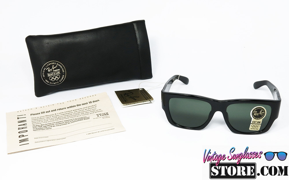 Ray Ban WAYFARER NOMAD W0946 Bausch & Lomb FULL SET