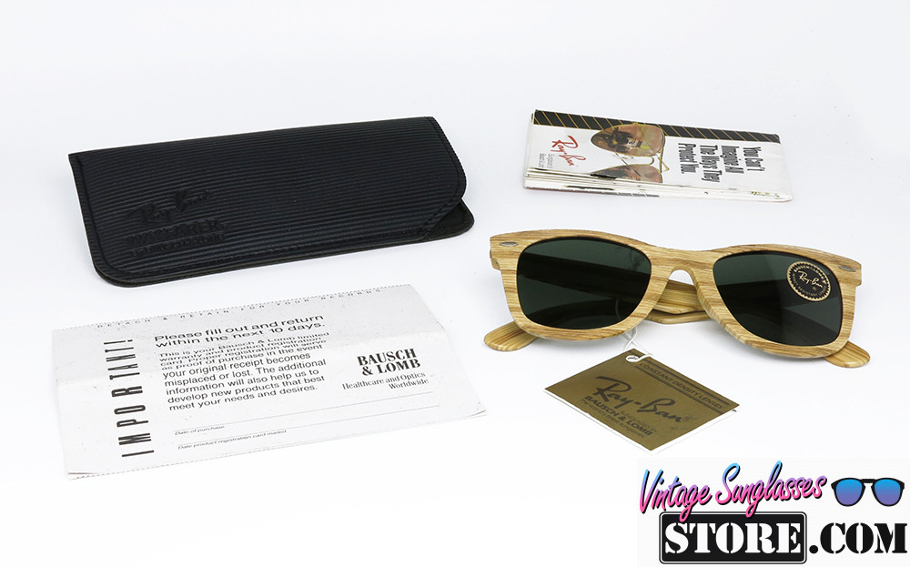 Ray Ban WAYFARER B&L Woodies