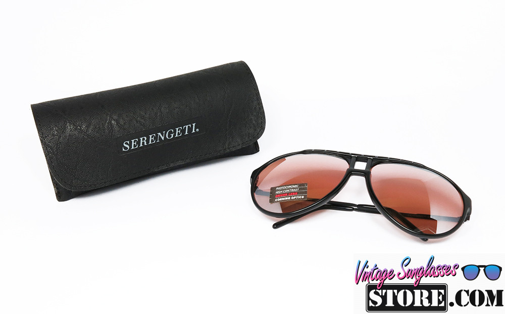 SERENGETI DRIVERS 5252k Matt Black Pink DGM Photochromic Aviator SPORT RACE sunglasses