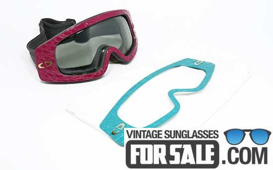Christian Dior 2500 SKI GOGGLES Violet Turquoise cover