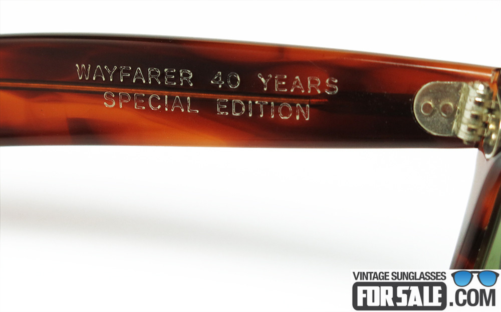Ray Ban WAYFARER B&L 40 YEARS SPECIAL EDITION