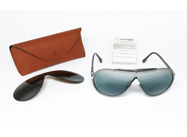 Derapage by Vitaloni MASK 66 FS Double Gradient Mirror original vintage sunglasses SET