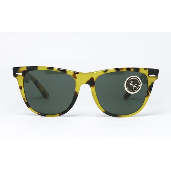 Ray Ban WAYFARER BL 5022 Blond Tortoise Silver G-15 vintage sunglasses