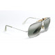 Ray Ban Shooter 10K White Gold Bausch & Lomb 58mm