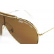 Ray Ban WINGS Gold ARISTA B-15 by BAUSCH&LOMB U.S.A. lens logo