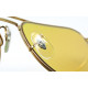 Ray Ban Caravan Gold Ambermatic Bausch & Lomb 58mm nose