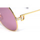 Cartier Vendome Santos 56mm vintage sunglasses hinge details