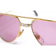 Cartier Vendome Santos 56mm vintage sunglasses bridge details
