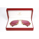 Cartier Vendome Santos 56mm vintage sunglasses original case