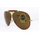 Ray Ban SHOOTER LEATHERS B-15 B&L REAL LEATHER rims