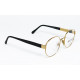 MOSCHINO by Persol M09 col. 95 Black&Gold frame details