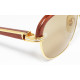 Cartier MALMAISON Bubinga original lenses with logo