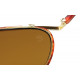 Persol RATTI Drake col. 52 Tortoise&Gold vintage sunglasses lens marks