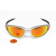 OAKLEY Straight Jacket original FIRE IRIDIUM MIRROR LENSES